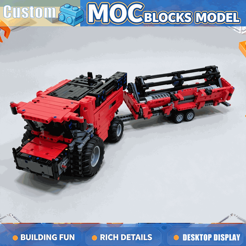 1955PCS Farm Combine Harvester - Agriculture Farming Education ulasan dan harga